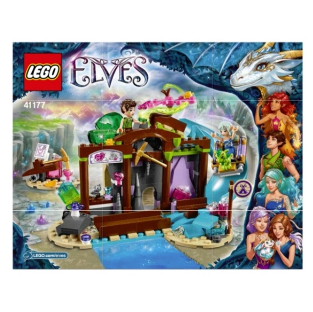 Lego Elves Set: The Precious Crystal Mine #41177